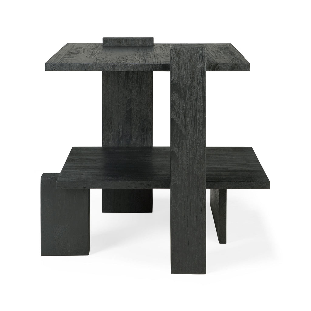 Abstract Side Table, Teak