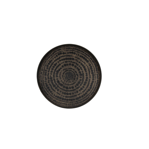Black Beads Wooden Tray 19 x 19 x 2
