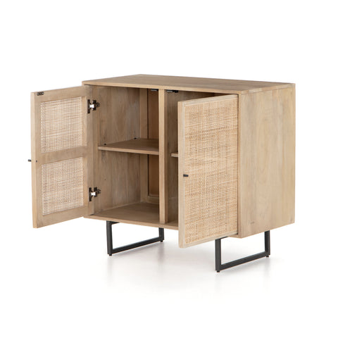 Mid Century Organic Small Cabinet