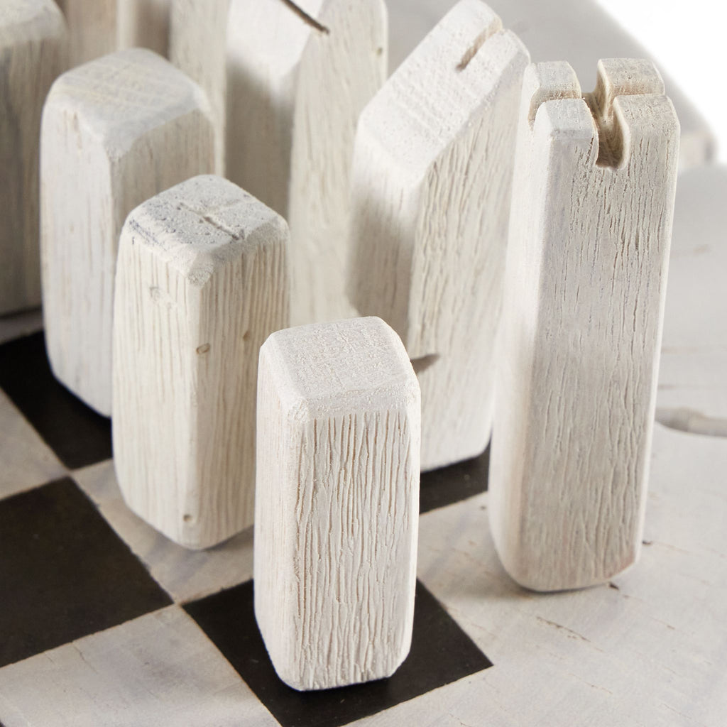 Modern Chess Set, Ivory