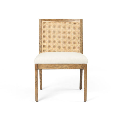 Natural Cane Armless Dining Chair