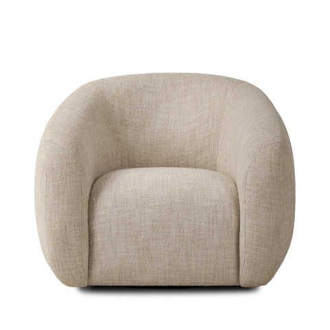 Clean Curved Swivel Chair