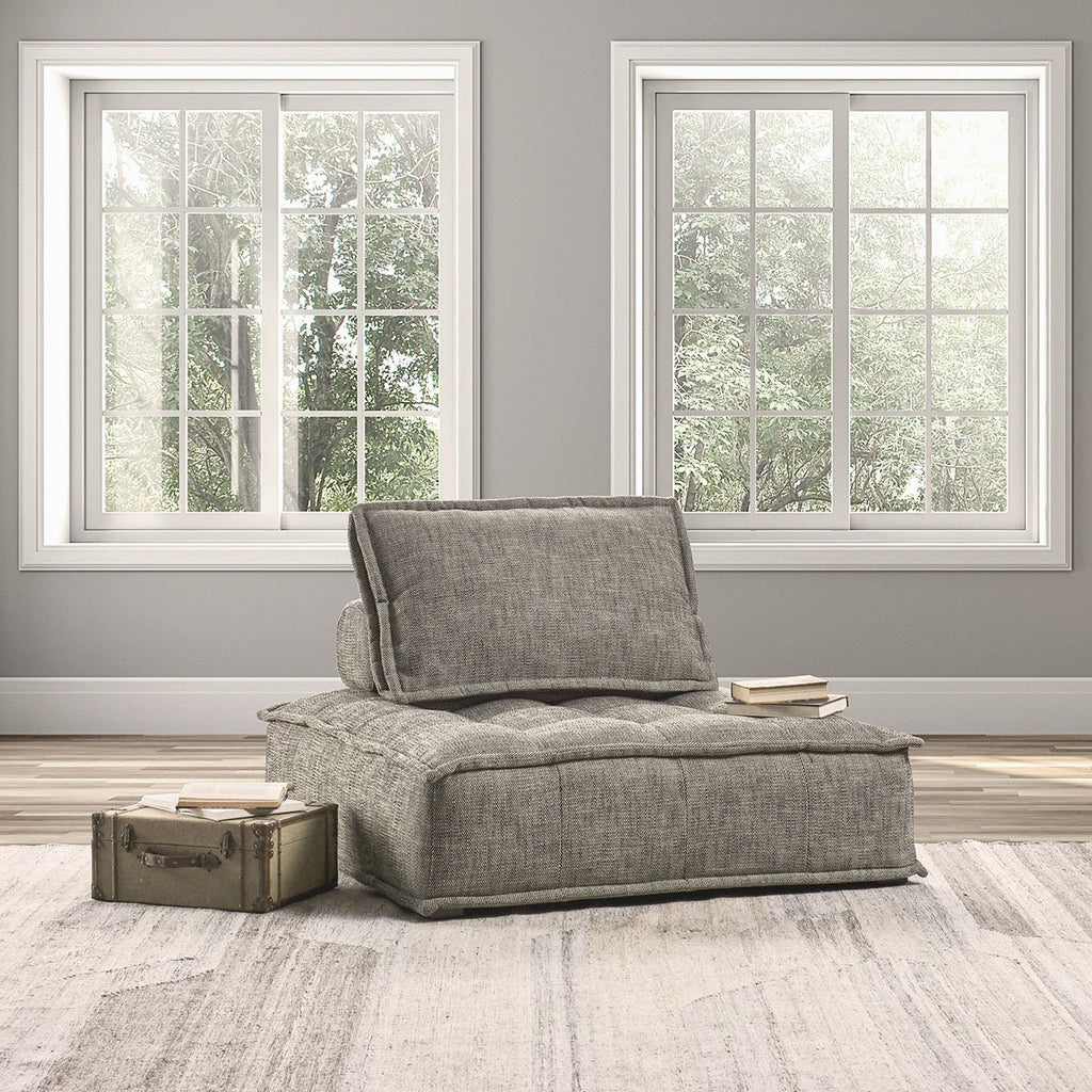 Element Square Lounge Chair in Gray