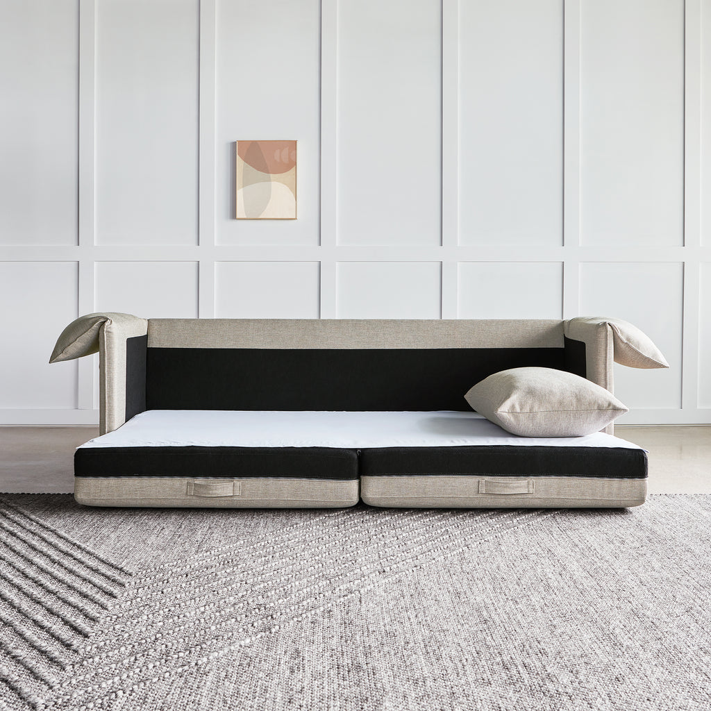 Neru Sofabed – Modern Queen Sleeper Sofa with Fold-Out Design