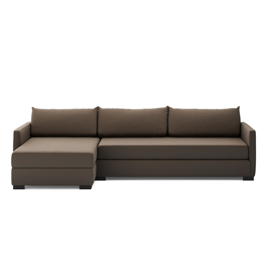 Wickham 2-Piece Sleeper Sectional Sofa with Hidden Storage – Modern Pullout Design