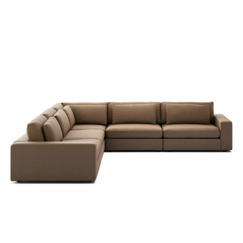 Bloor 5 - Piece Sectional Sofa – Surrey Olive, Modular L - Shaped Seating - Sage InteriorsFour HandsSofas