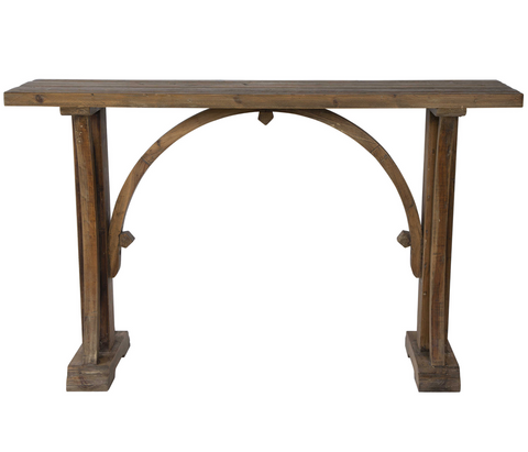 Reclaimed Fir Console Table