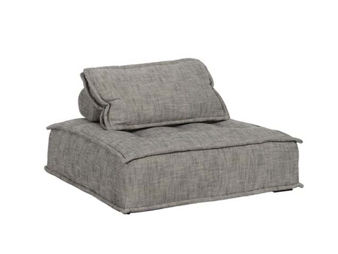 Element Square Lounge Chair in Gray