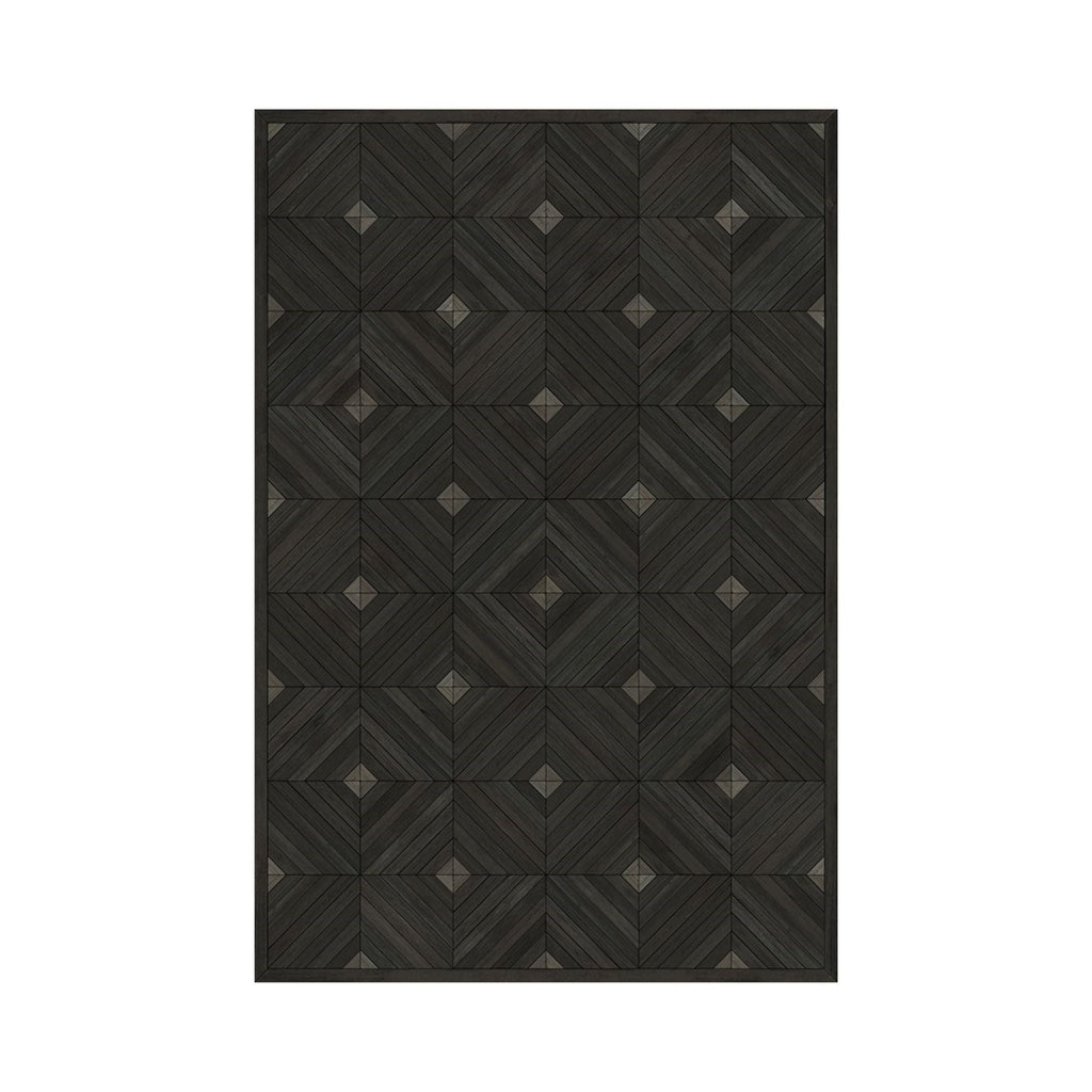 A Product of the Master Mind Vintage Vinyl Floorcloth - Sage InteriorsSpicher and Co
