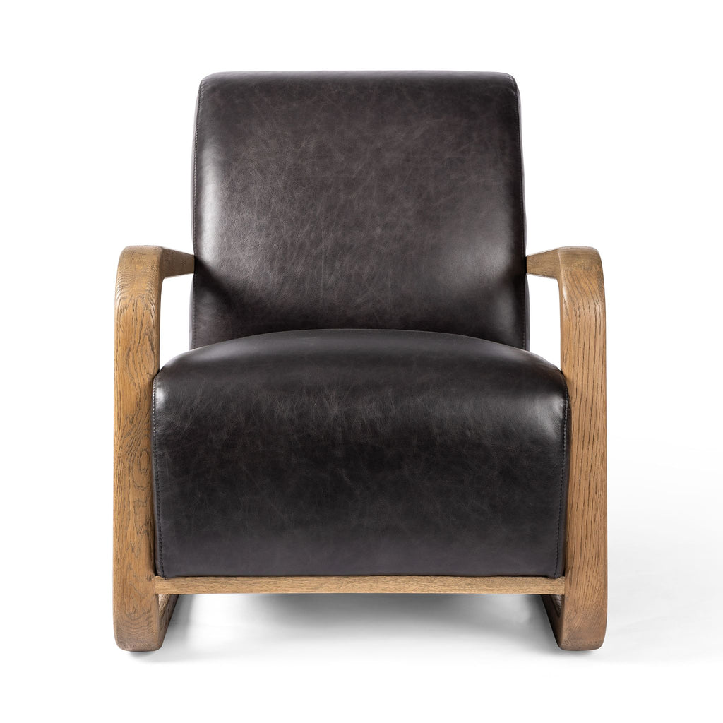 Ernest Lounge Chair, Leather