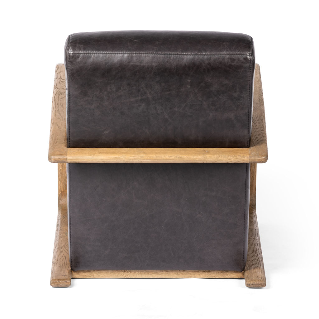 Ernest Lounge Chair, Leather