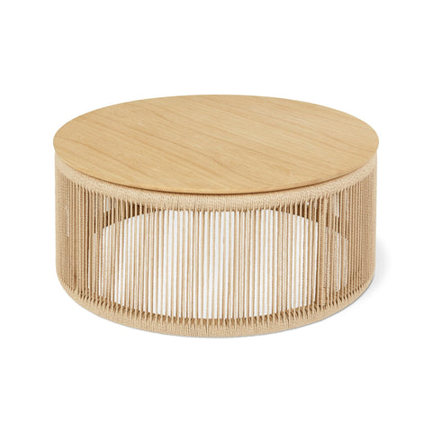 Accents Palma Coffee Table – Danish Cord & American Oak Coastal Modern Design - Sage InteriorsSage InteriorsCoffee Table