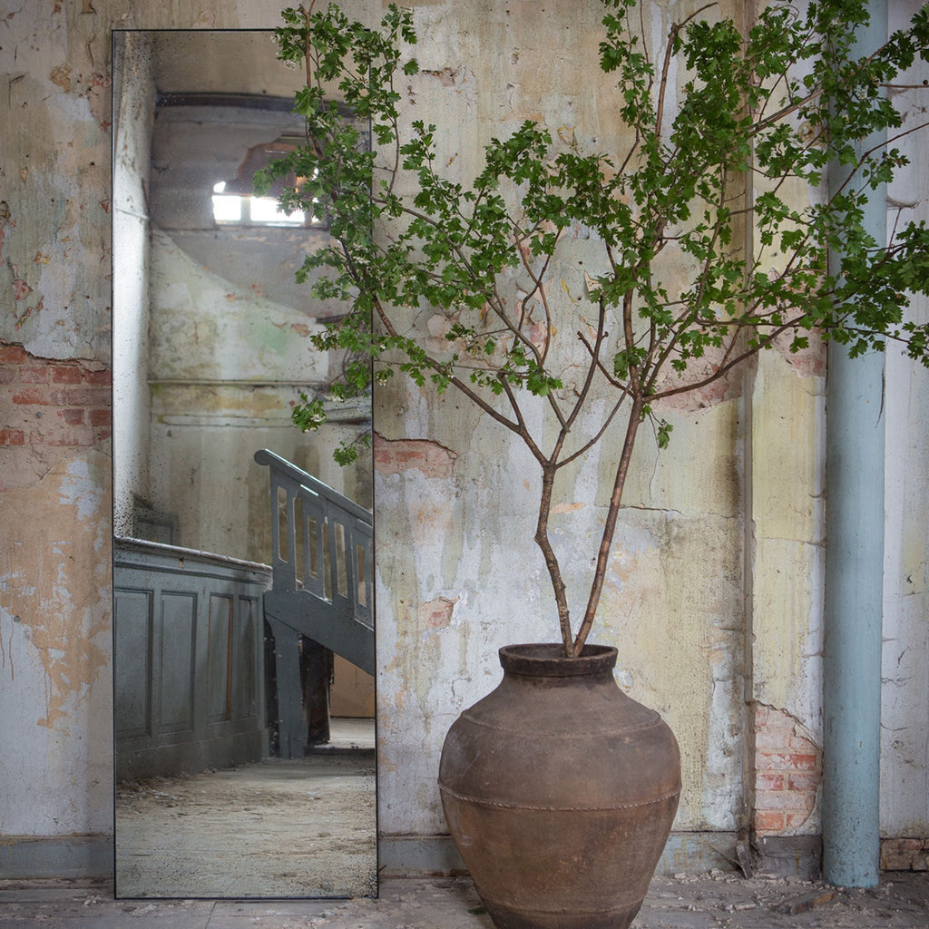 Aged Floor Mirror – Sage Interiors - Sage InteriorsEthnicraftMirror