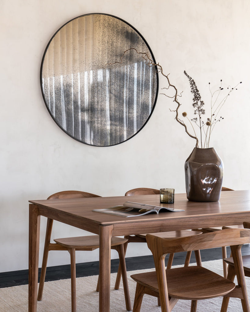 Aged Wall Mirror Rectangular with Distressed Finish Sage Interiors - Sage InteriorsEthnicraftmirror