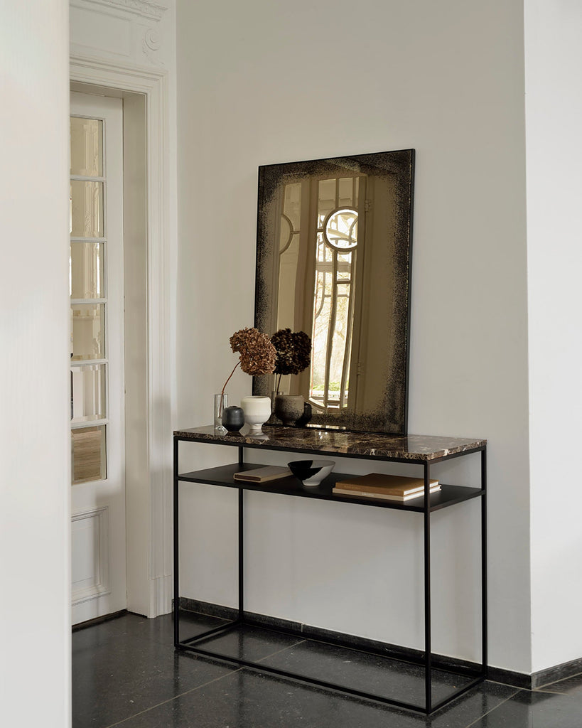 Aged Wall Mirror Rectangular with Finish Sage Interiors - Sage InteriorsEthnicraftmirror