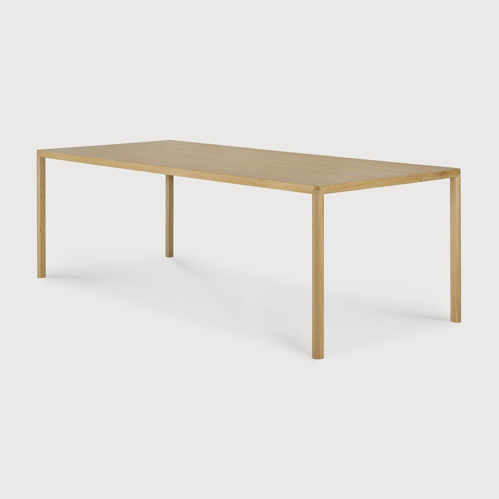 Air Dining Table – Minimalist Solid Oak with Floating - Top Illusion - Sage InteriorsethnicraftDining Table