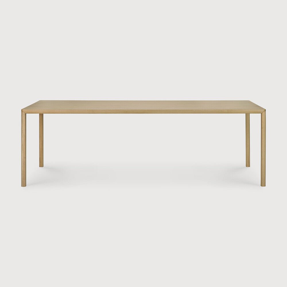 Air Dining Table – Minimalist Solid Oak with Floating - Top Illusion - Sage InteriorsethnicraftDining Table