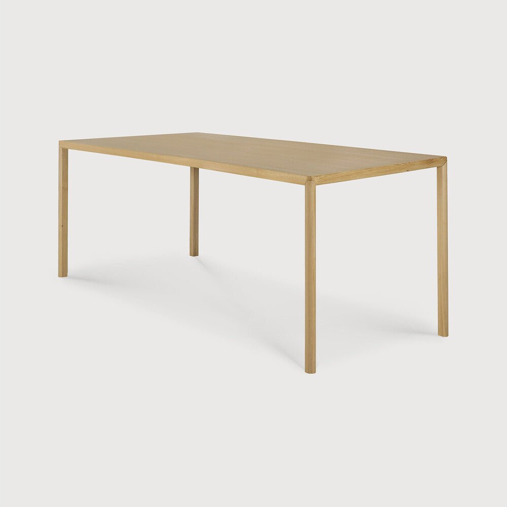 Air Dining Table – Minimalist Solid Oak with Floating - Top Illusion - Sage InteriorsethnicraftDining Table