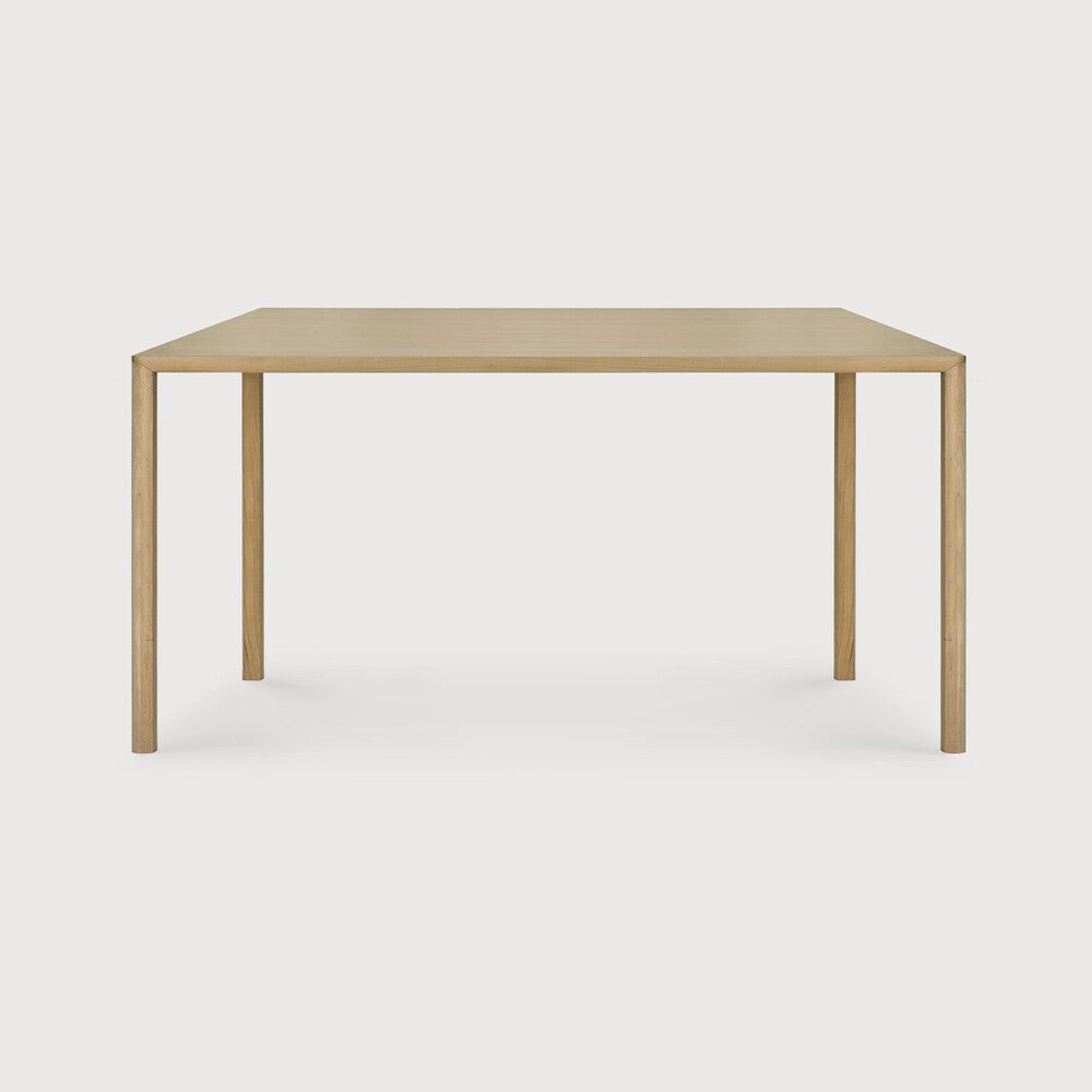 Air Dining Table – Minimalist Solid Oak with Floating - Top Illusion - Sage InteriorsethnicraftDining Table