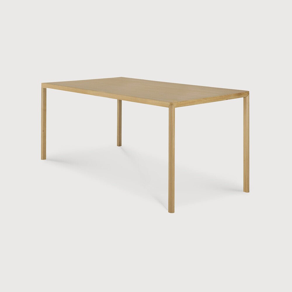 Air Dining Table – Minimalist Solid Oak with Floating - Top Illusion - Sage InteriorsethnicraftDining Table