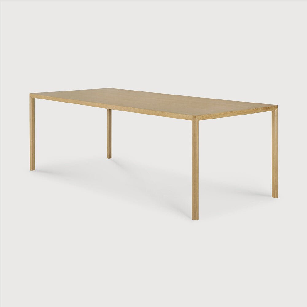 Air Dining Table – Minimalist Solid Oak with Floating - Top Illusion - Sage InteriorsethnicraftDining Table