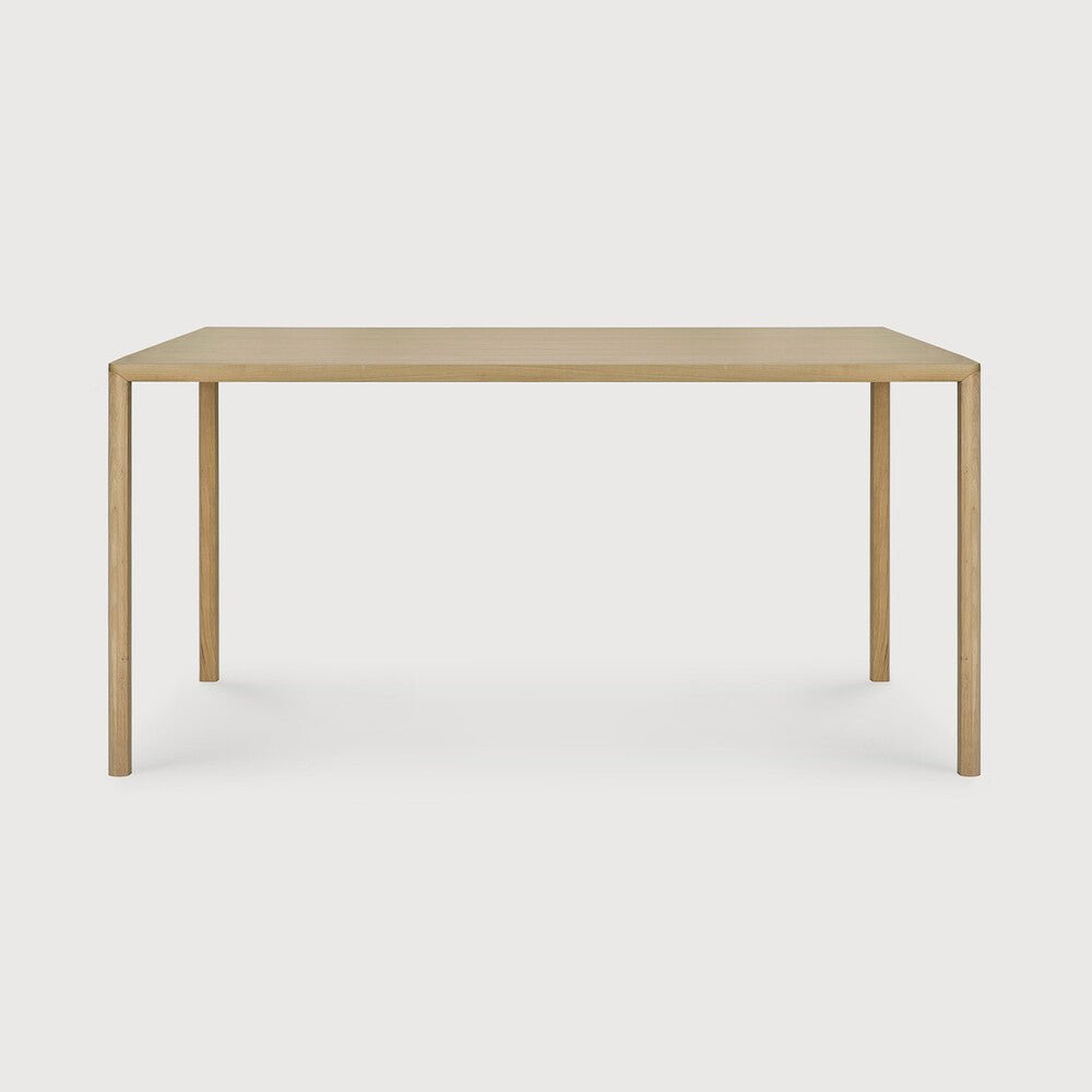Air Dining Table – Minimalist Solid Oak with Floating - Top Illusion - Sage InteriorsethnicraftDining Table