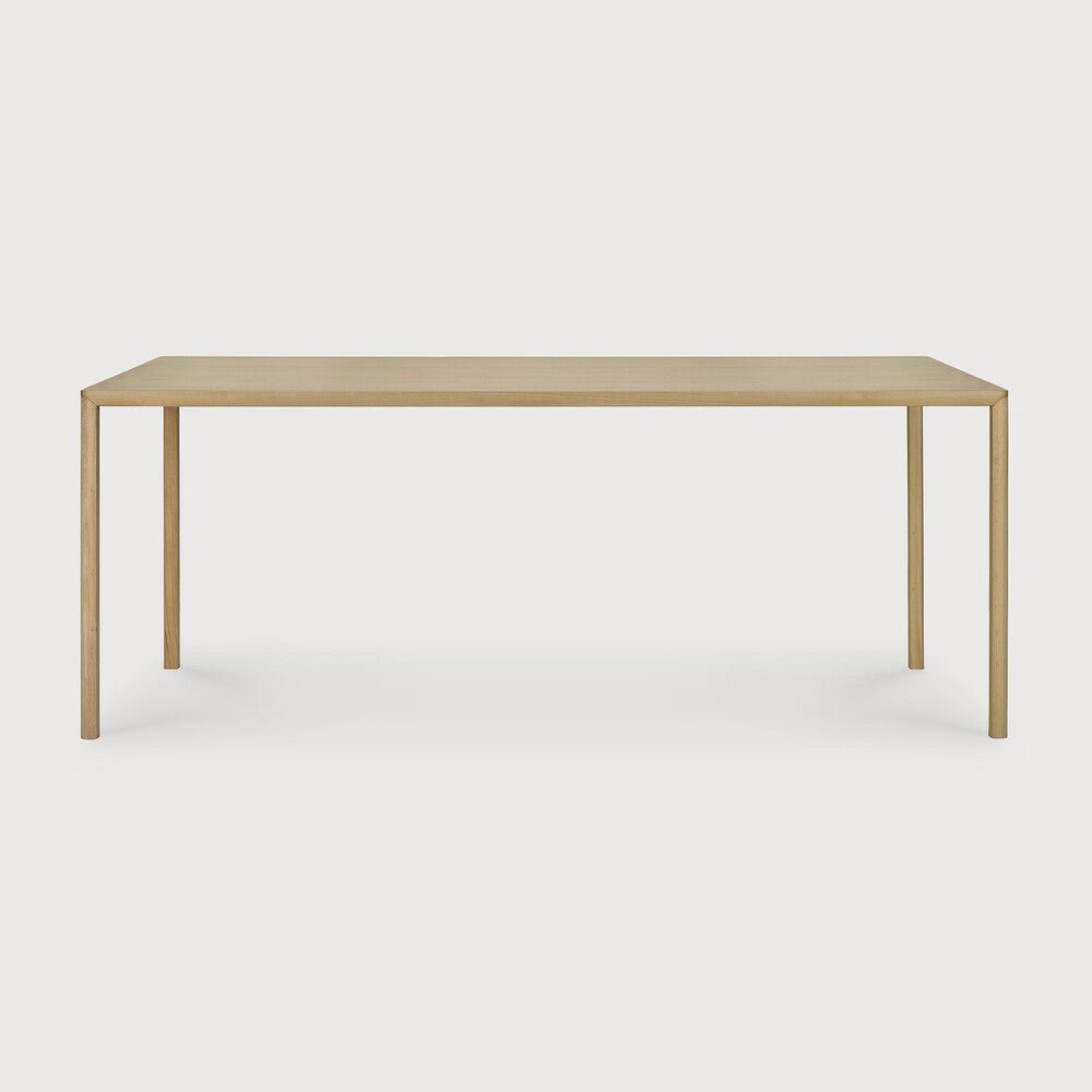 Air Dining Table – Minimalist Solid Oak with Floating - Top Illusion - Sage InteriorsethnicraftDining Table