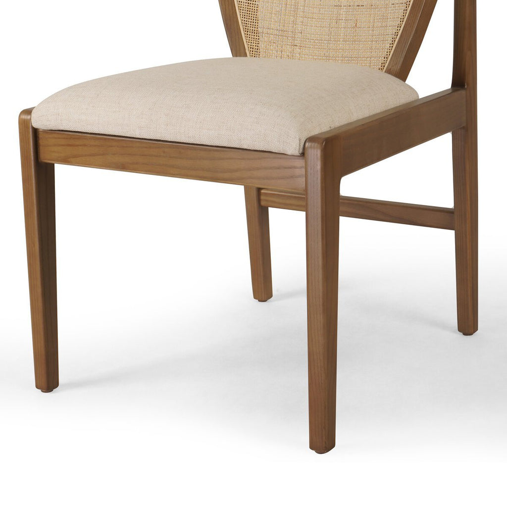 Alida Dining Chair Midcentury Shield Back with Performance Fabric - Sage InteriorsFour HandsDining Chair