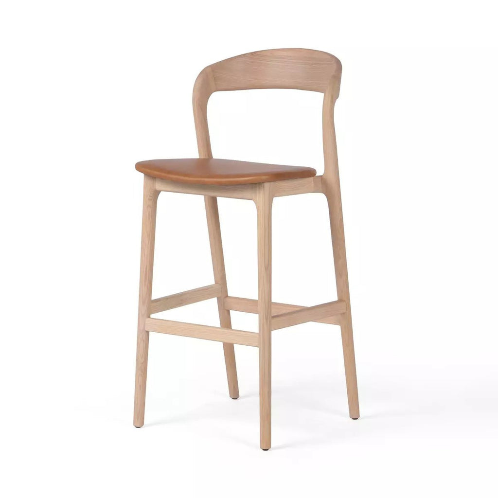 Allston Bar + Counter Stool, Leather Sonoma Butterscotch - Sage InteriorsFH