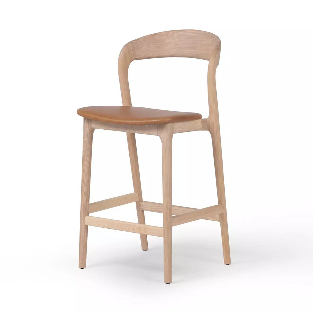 Allston Bar + Counter Stool, Leather Sonoma Butterscotch - Sage InteriorsFH