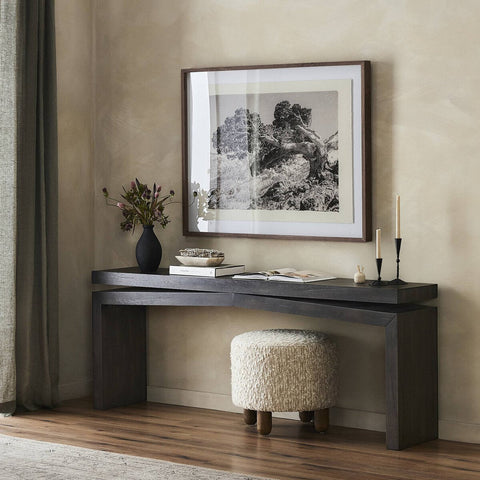Althos Console Table Smoked Black - Sage InteriorsFour HandsConsole Table