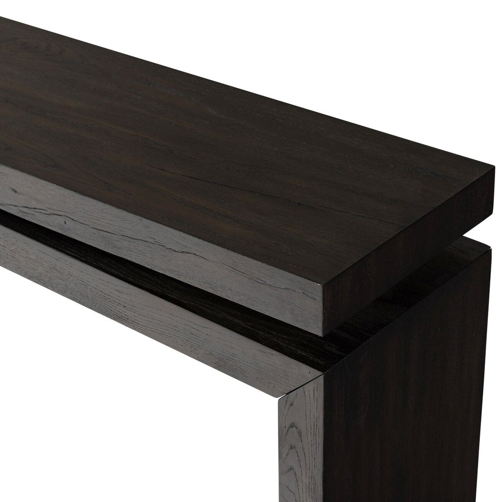 Althos Console Table Smoked Black - Sage InteriorsFour HandsConsole Table