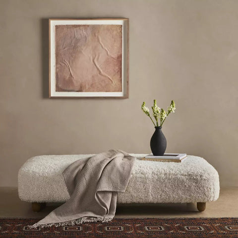 Aniston Ottoman, Rectangle - Sage InteriorsFour HandsOttoman