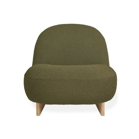 Arlo Chair – Compact Modern Bouclé Accent Chair with Oak Base - Sage InteriorsSage InteriorsChair