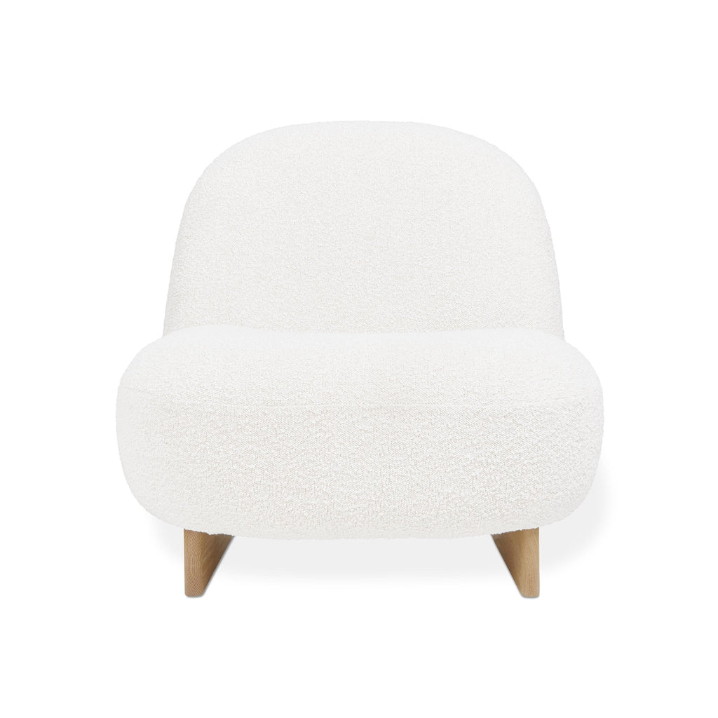 Arlo Chair – Compact Modern Bouclé Accent Chair with Oak Base - Sage InteriorsSage InteriorsChair