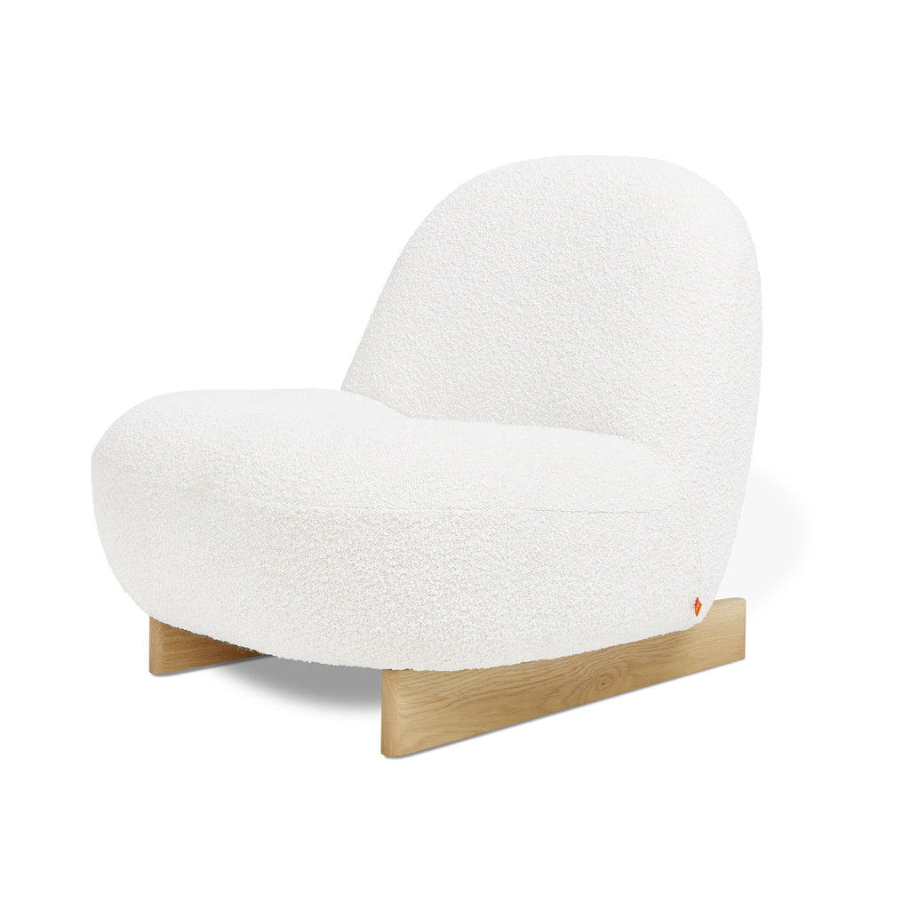 Arlo Chair – Compact Modern Bouclé Accent Chair with Oak Base - Sage InteriorsSage InteriorsChair