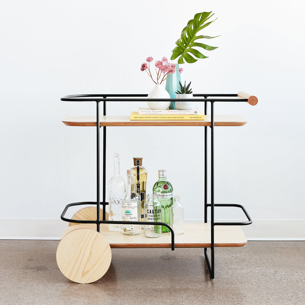 Array End Table – Geometric Accent Table - Sage InteriorsSage InteriorsBar Cart