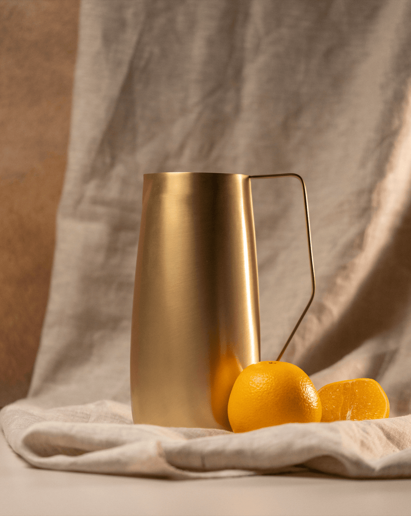 Artisan Brass Pitcher - Sage InteriorsThe Collectivepitcher
