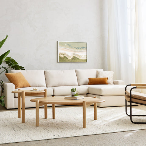 Ashdale Sectional – Minimalist Modular Comfort with Reversible Cushions - Sage InteriorsSage InteriorsSectional Sofa Units