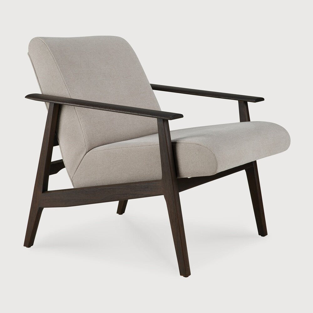 Aspekt Lounge Chair – Sculpted Oak & Leather Seating by Sage Interiors - Sage InteriorsEthnicraftlounge chair
