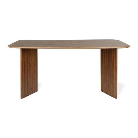 Atwell Dining Table – Rectangular Wood Table with Chevron Base - Sage InteriorsSage InteriorsAtwell Dining Table
