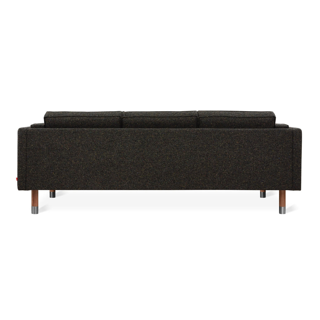Augusta Sofa – Mid - Century Club Sofa with Brass or Pewter Accents - Sage InteriorsSage InteriorsSofa