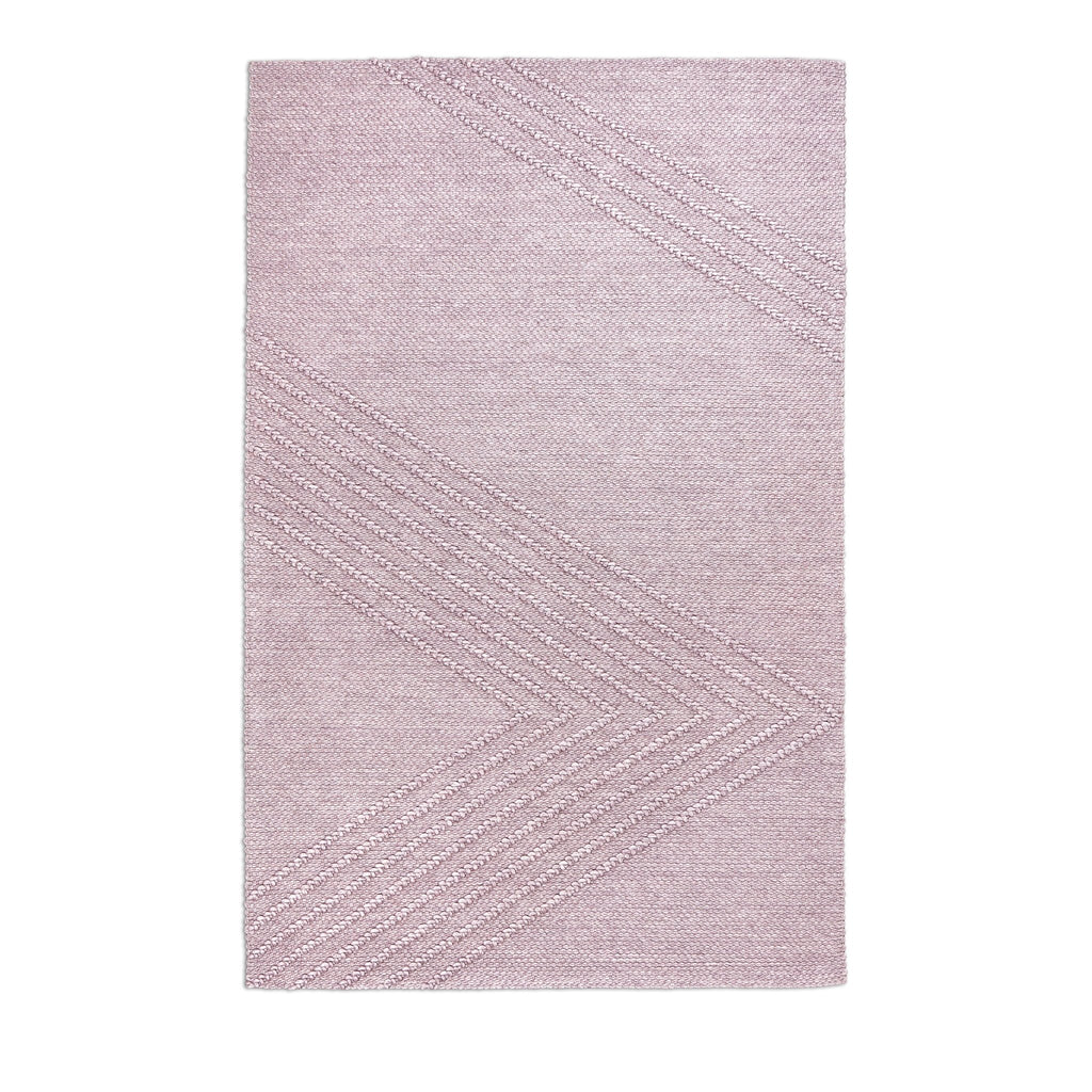 Avro Rug – Hand - Knotted Wool & Viscose with Geometric Texture - Sage InteriorsSage InteriorsAvro Rug