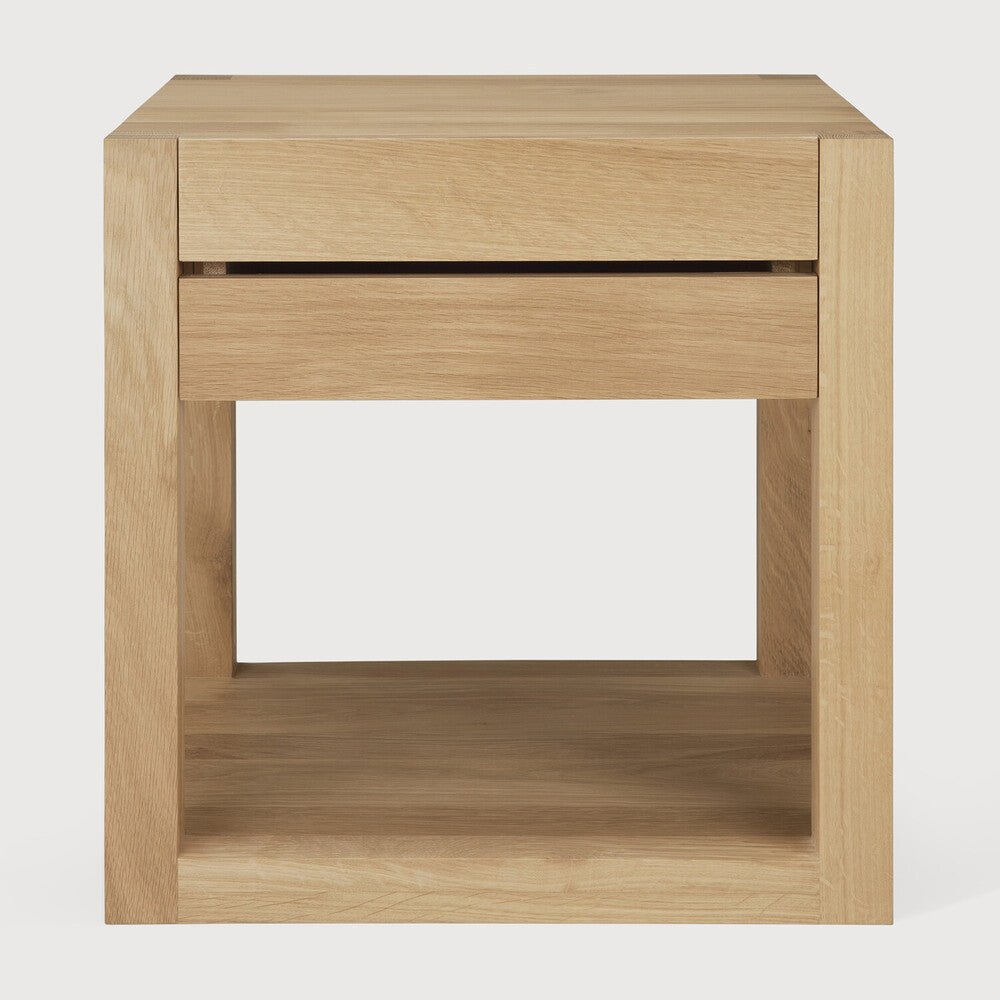 Azur Bedside Table – Solid Wood Nightstand by Sage Interiors - Sage InteriorsEthnicraft
