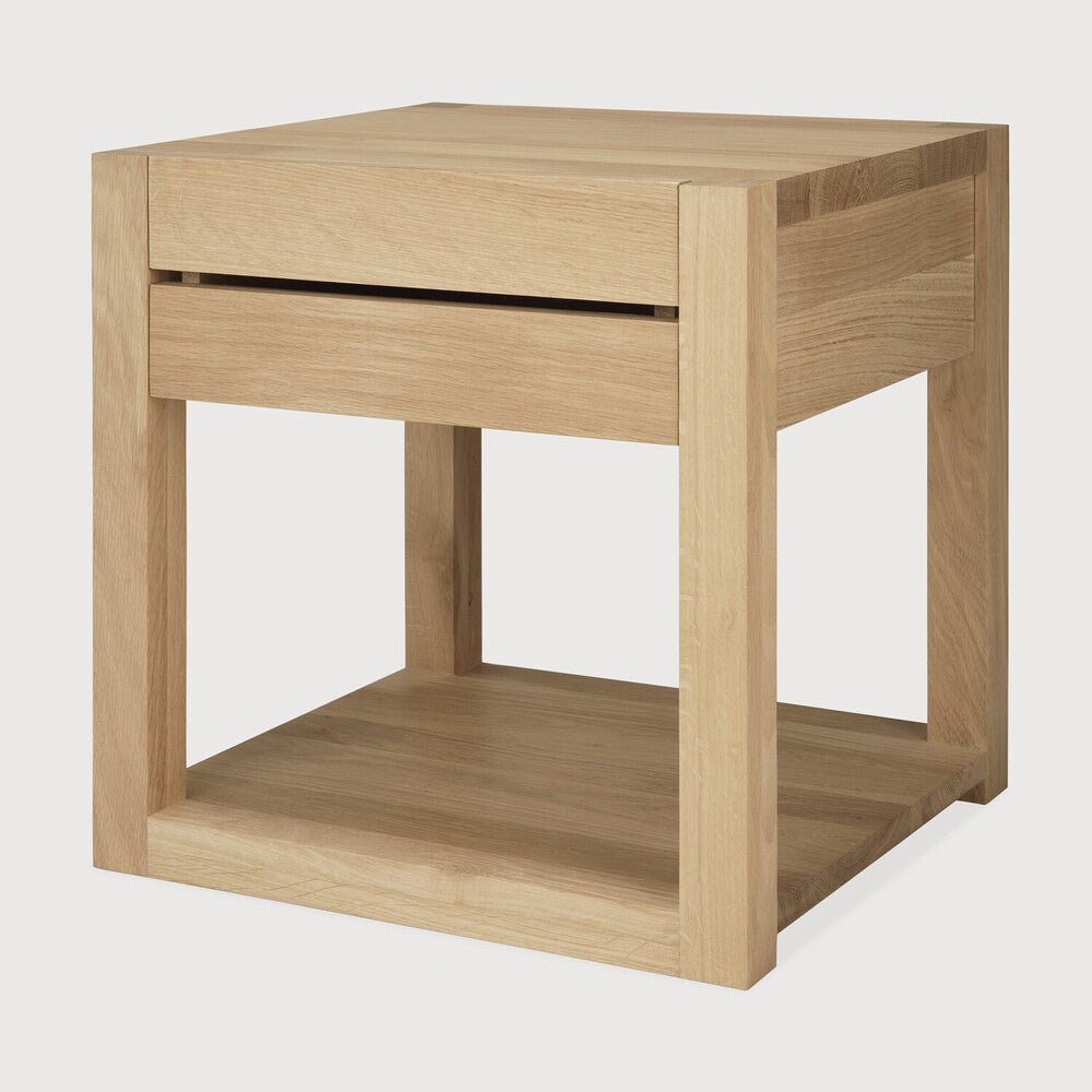 Azur Bedside Table – Solid Wood Nightstand by Sage Interiors - Sage InteriorsEthnicraft