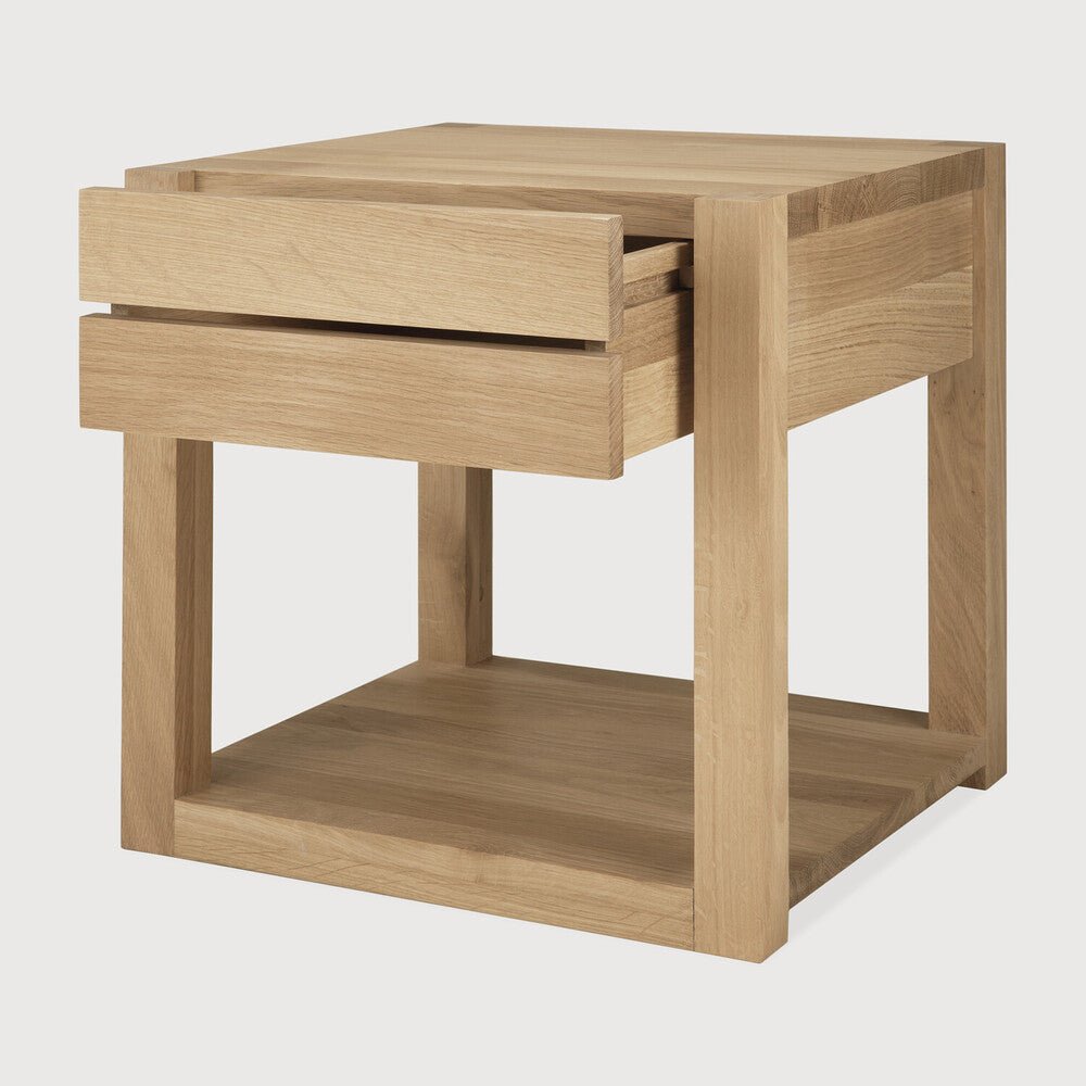 Azur Bedside Table – Solid Wood Nightstand by Sage Interiors - Sage InteriorsEthnicraft