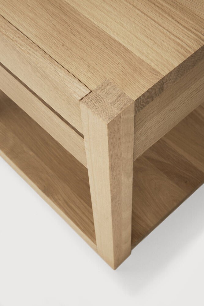 Azur Bedside Table – Solid Wood Nightstand by Sage Interiors - Sage InteriorsEthnicraft
