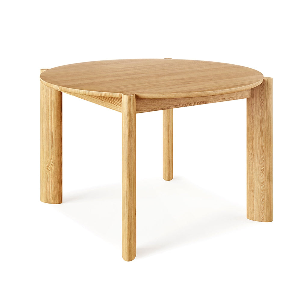 Bancroft Round Dining Table – Solid Wood Modern Design for 4 - Sage InteriorsSage InteriorsDining Table