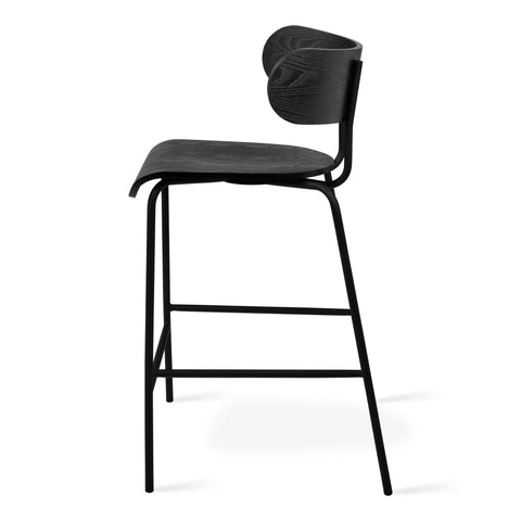 Bantam Counter Stool – Sculptural Modern Wood & Steel Seating - Sage InteriorsSage InteriorsStool
