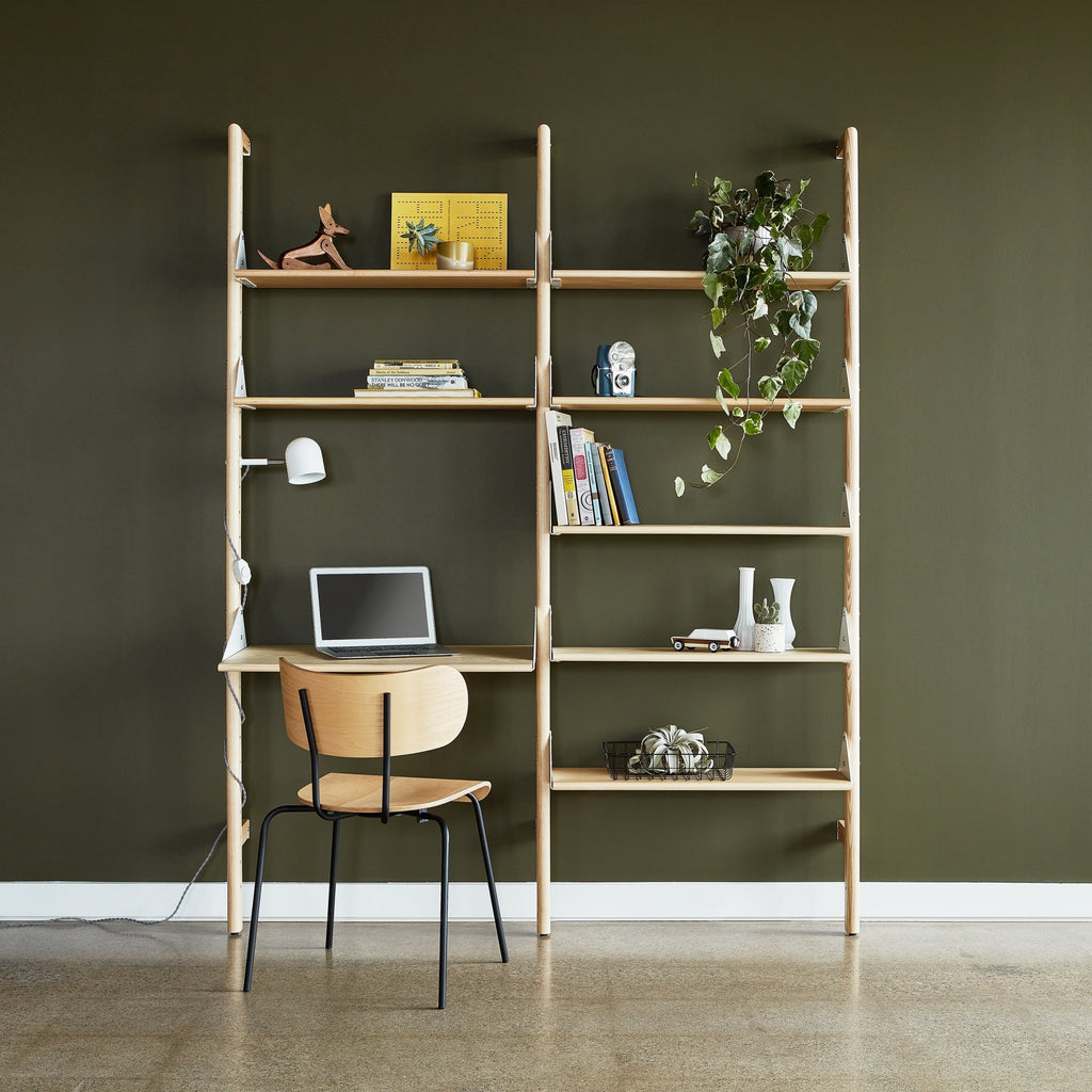 Bantam Dining Chair – Stackable Sculptural Wood + Steel Chair - Sage InteriorsSage InteriorsDining Chair